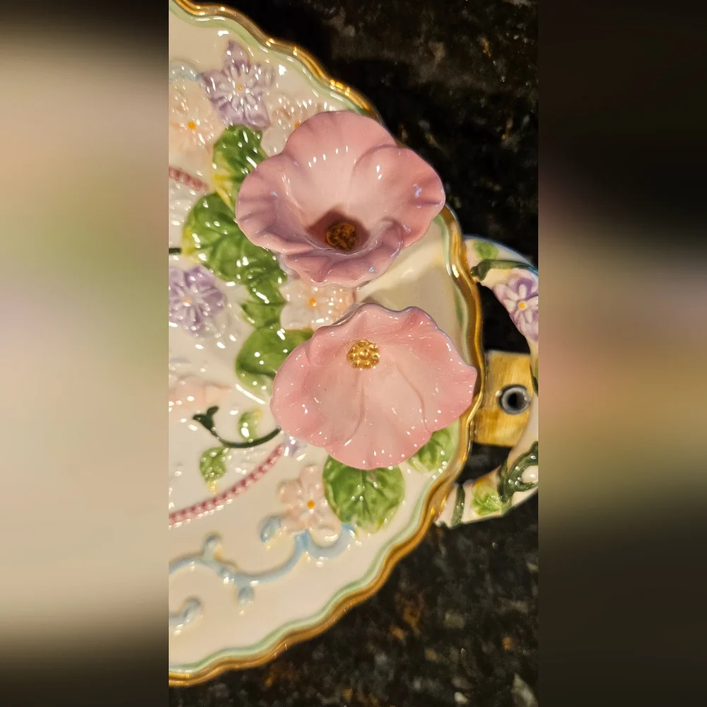 Springtime Collection 2001 Platter Plate. NIB! - Picture 11 of 17